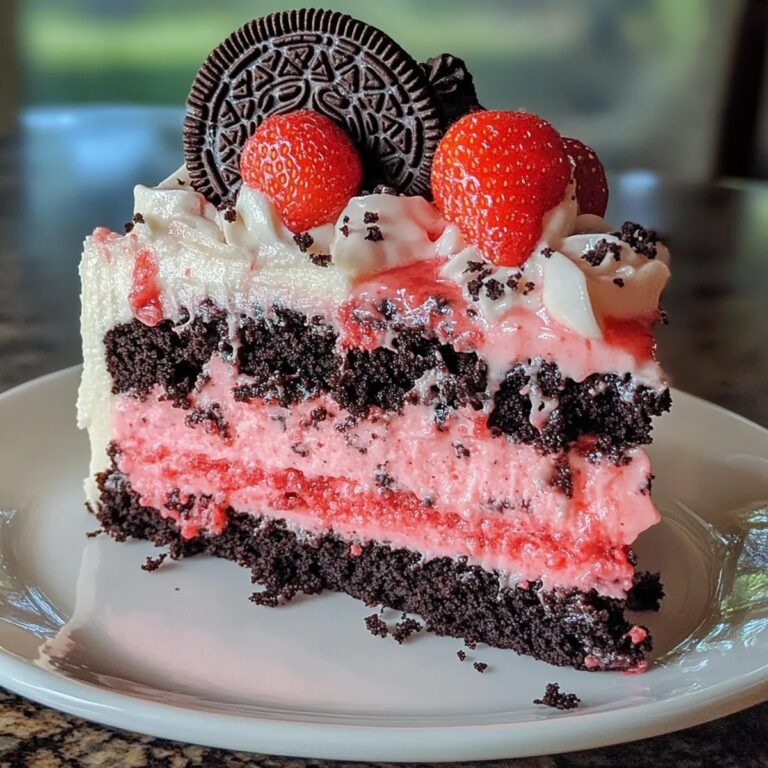 Strawberry Oreo Cake Recipe