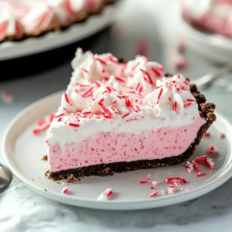 No Bake Peppermint Pie Recipe
