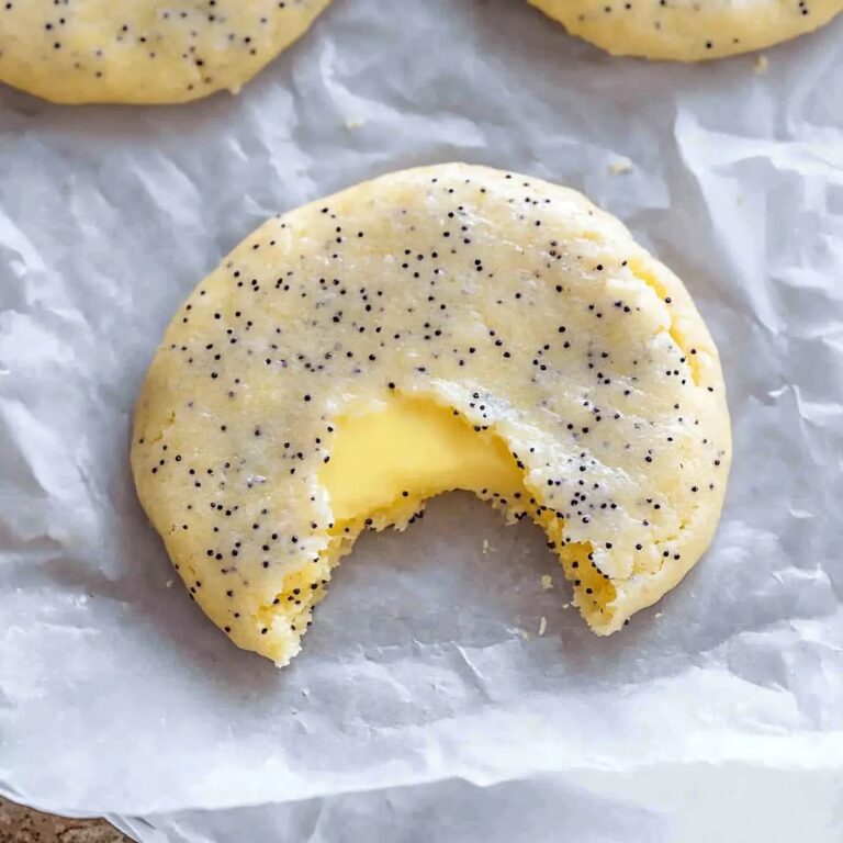 Crumbl Lemon Poppy Seed Cookies Recipe