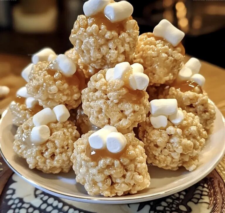 Marshmallow Rice Krispie Balls Recipe