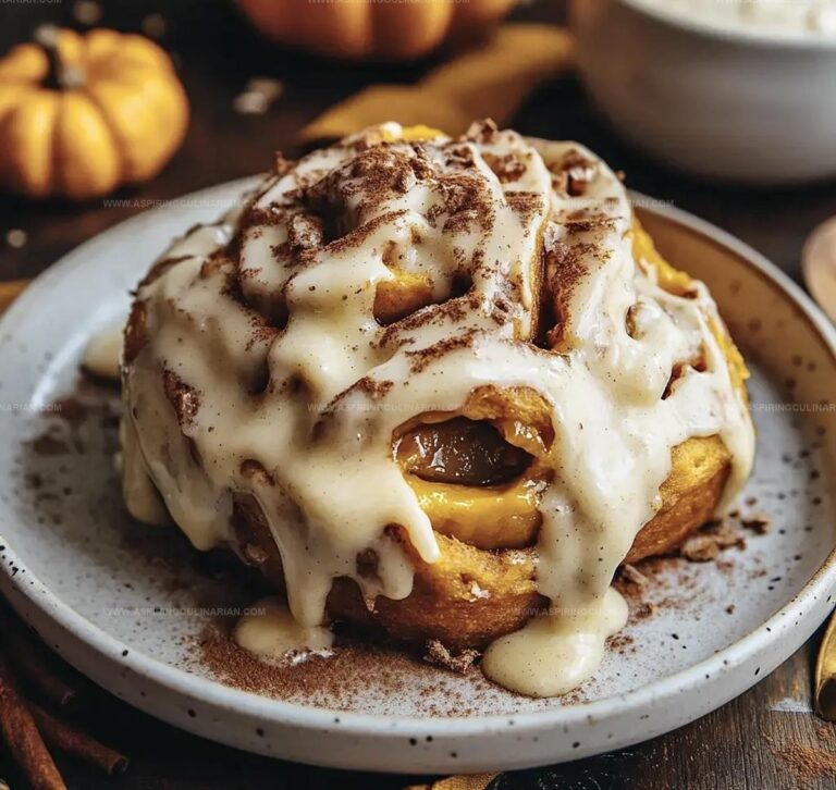 Brown Butter Pumpkin Cinnamon Rolls Recipe