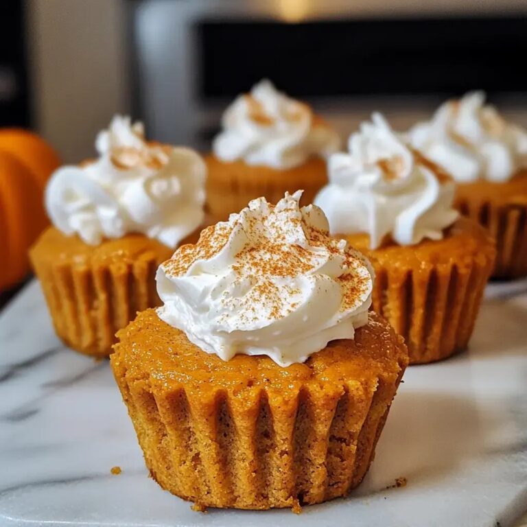 Pumpkin Pie Cupcakes Recipe