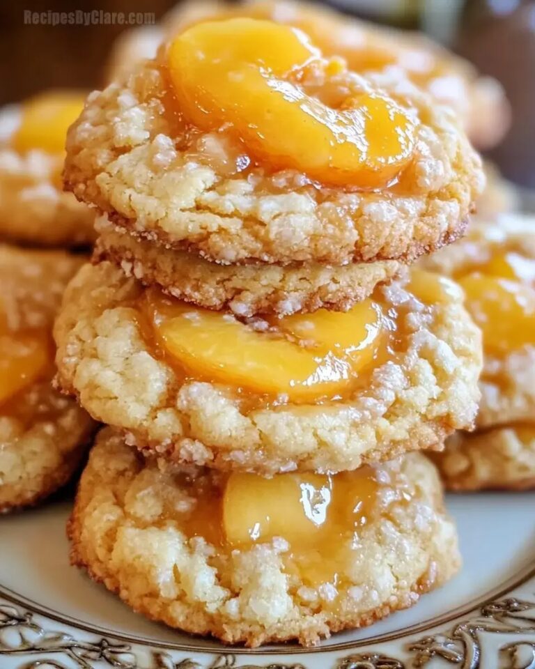 Peach Cobbler Cookies Recipe