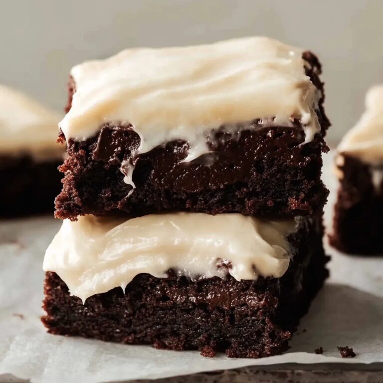 Brownies With Cream Cheese Frosting Recipe