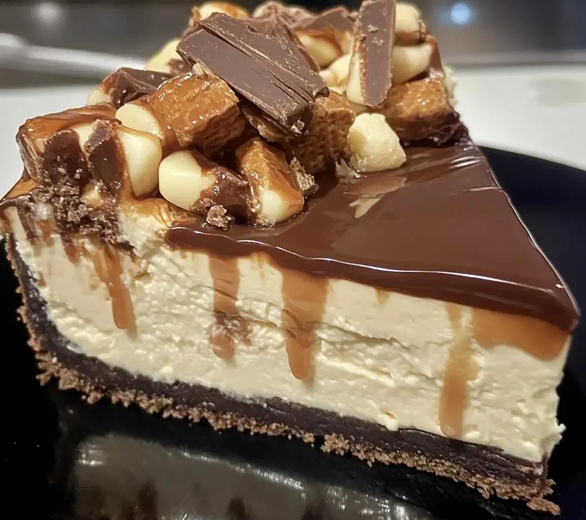 Snickers Cheesecake Recipe