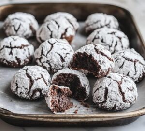 Chocolate Snowball Cookies Recipe