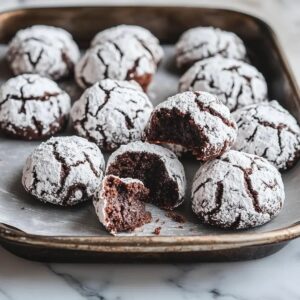 Chocolate Snowball Cookies Recipe
