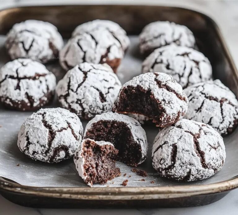 Chocolate Snowball Cookies Recipe
