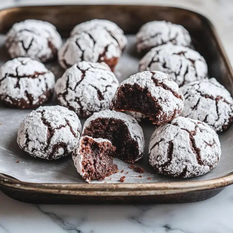 Chocolate Snowball Cookies Recipe