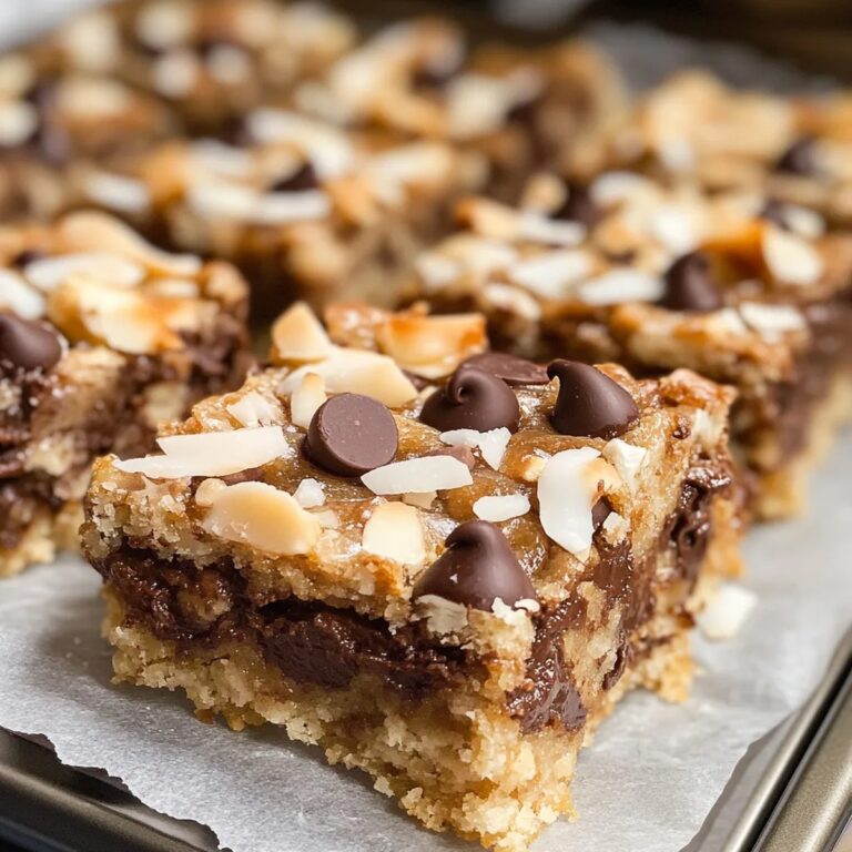 Almond Joy Cookie Bars Recipe