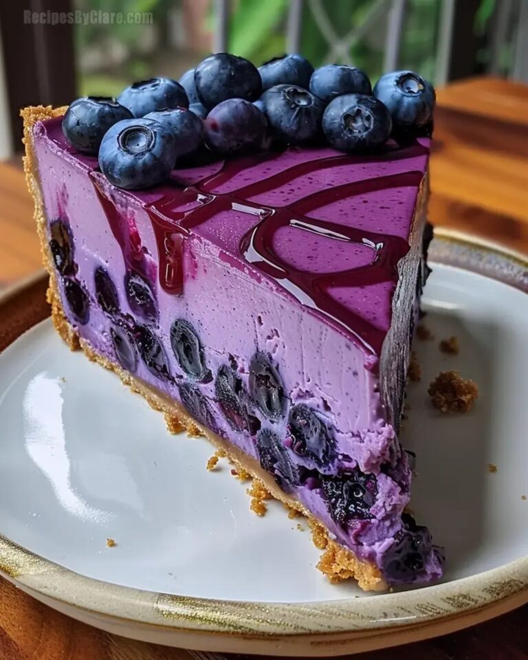 Blueberry Dream Cheesecake Recipe