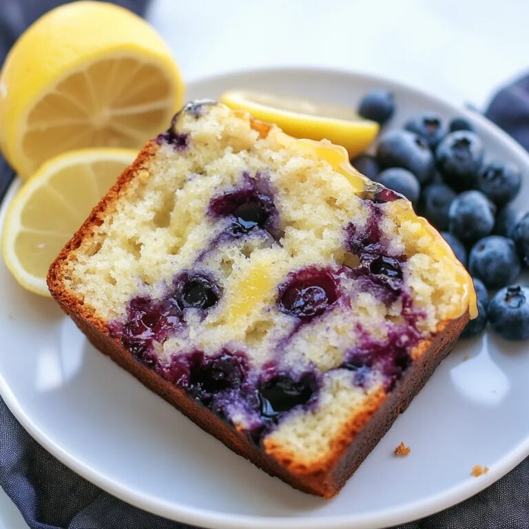 Lemon Blueberry Bread Recipe