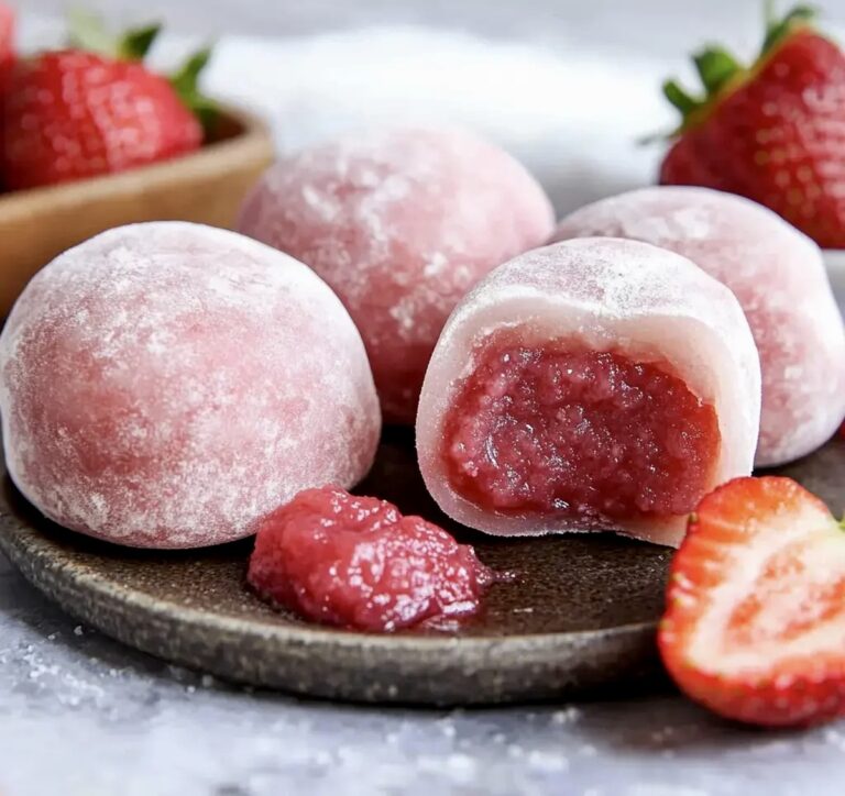 Healthy Strawberry Mochi In Minutes Recipe