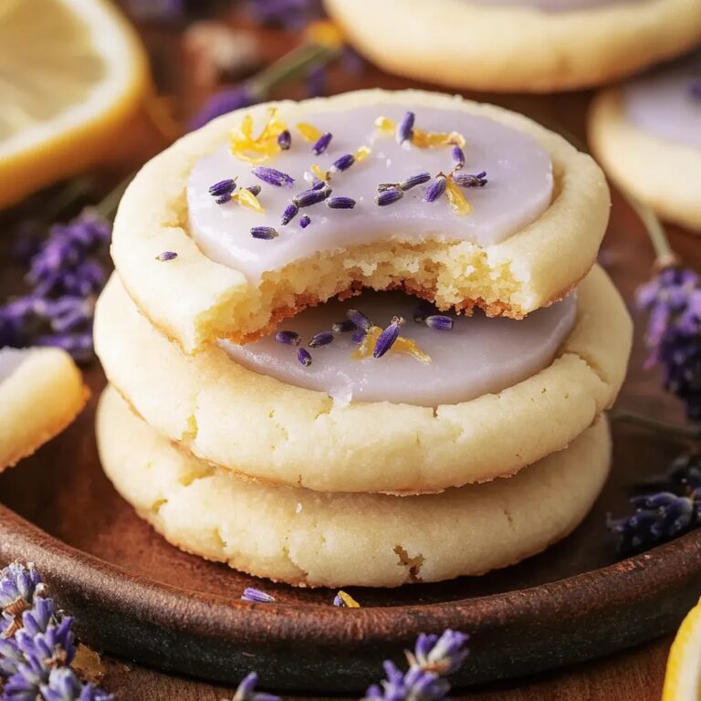 Lemon Lavender Cookies Recipe