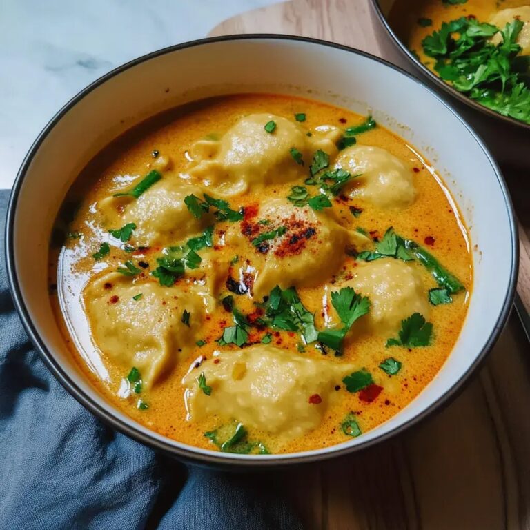 Curry Dumpling Soup Recipe