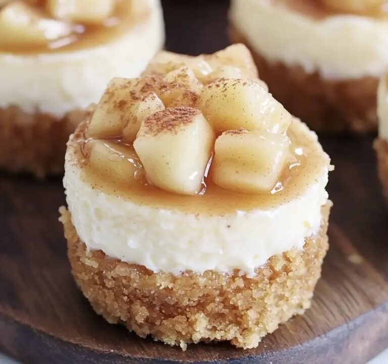 Apple Pie Mini Cheesecake Bites Recipe