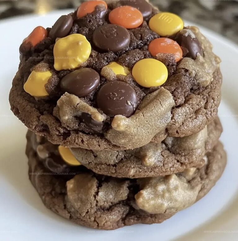 Chocolate Reeses Pieces Cookies Recipe