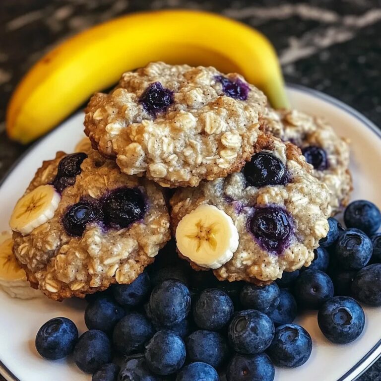 Banana Blueberry Breakfast Cookies Recipe