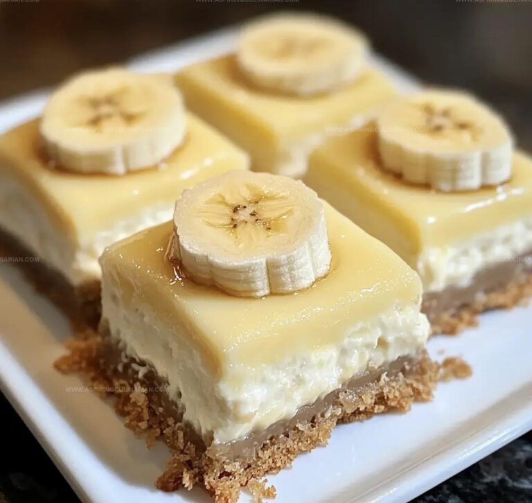 Banana Pudding Cheesecake Bars Recipe