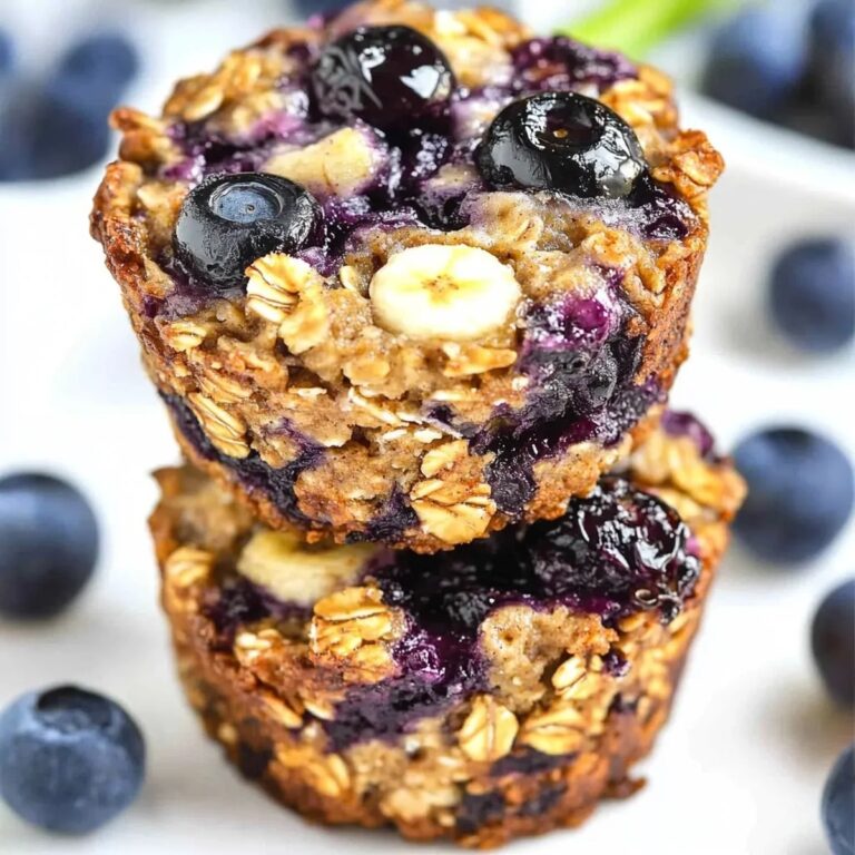 Blueberry Banana Oatmeal Cups Recipe
