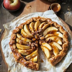 Salted Caramel Apple Galette Recipe