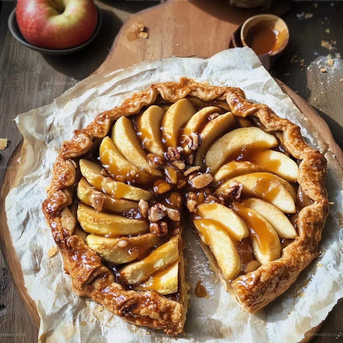 Salted Caramel Apple Galette Recipe