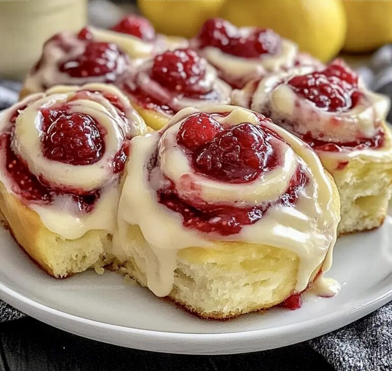 Raspberry Lemon Rolls Recipe