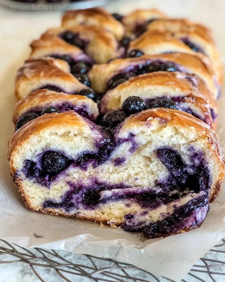 Blueberry Cream Cheese Babka Recipe