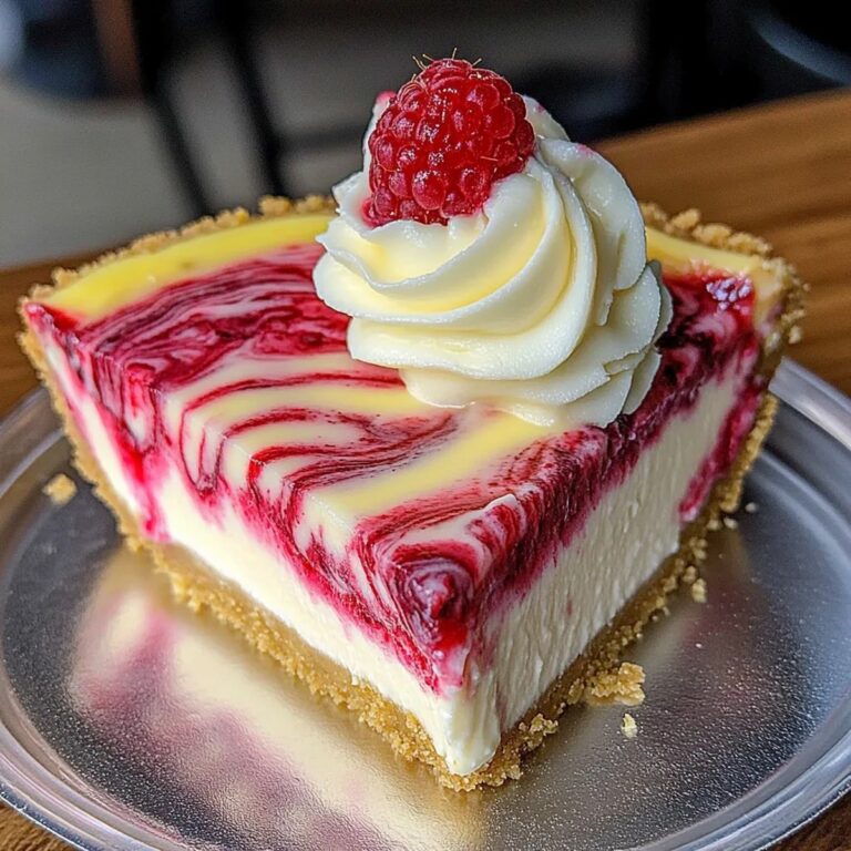 Raspberry Lemon White Chocolate Cheesecake Recipe