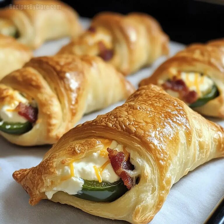 Jalapeno Popper Crescent Rolls Recipe