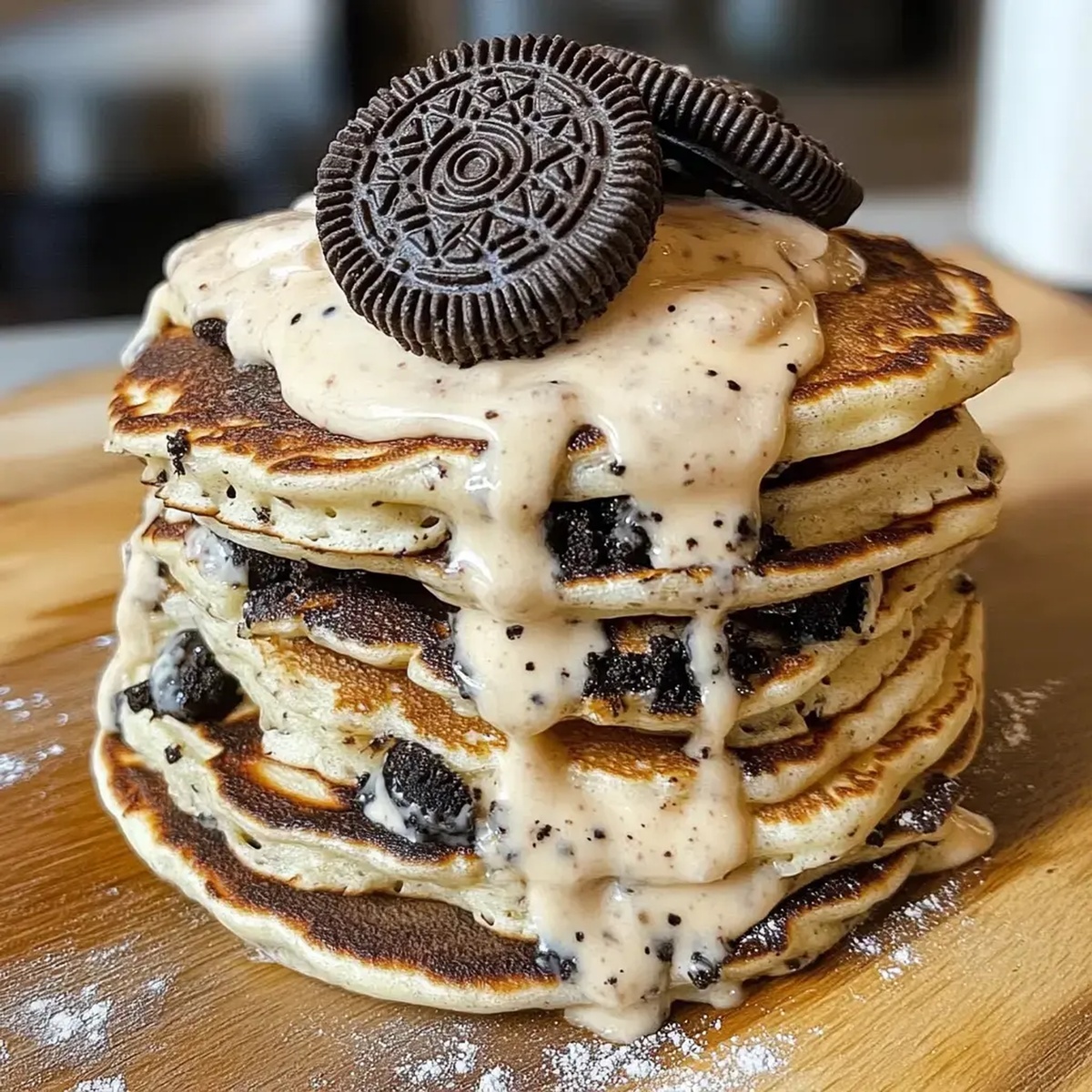 Oreo Pancakes Recipe