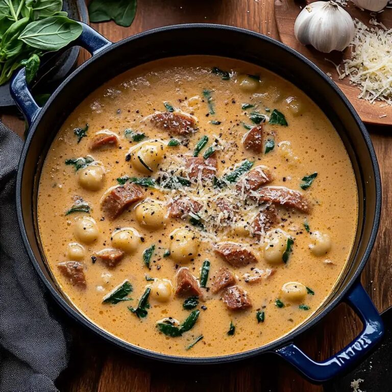 Kielbasa Gnocchi Soup Recipe