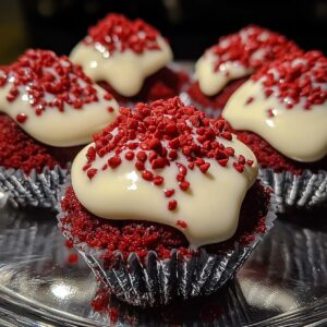 Cookies Cream Red Velvet Bites Recipe