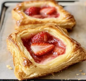 Delicious Strawberry Danish Recipe