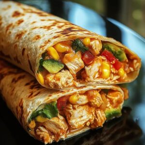 Southwestern Chicken Wrap Recipe