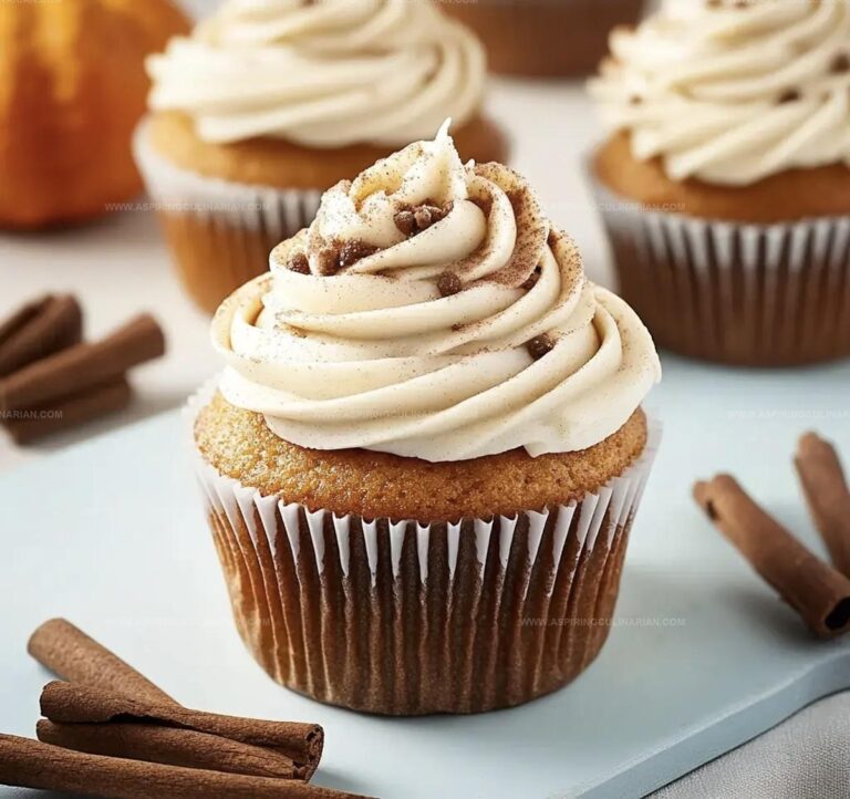 Pumpkin Spice Latte Cupcakes Recipe