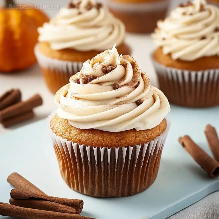 Pumpkin Spice Latte Cupcakes Recipe