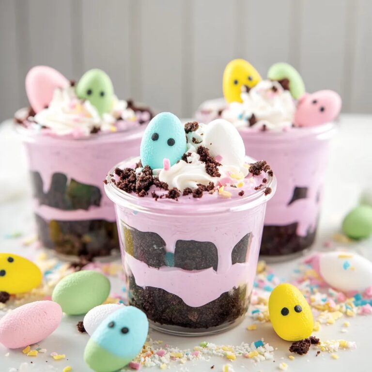Easter Dirt Cups Recipe