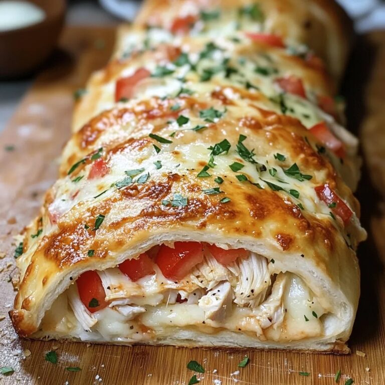 Chicken Ranch Stromboli Recipe