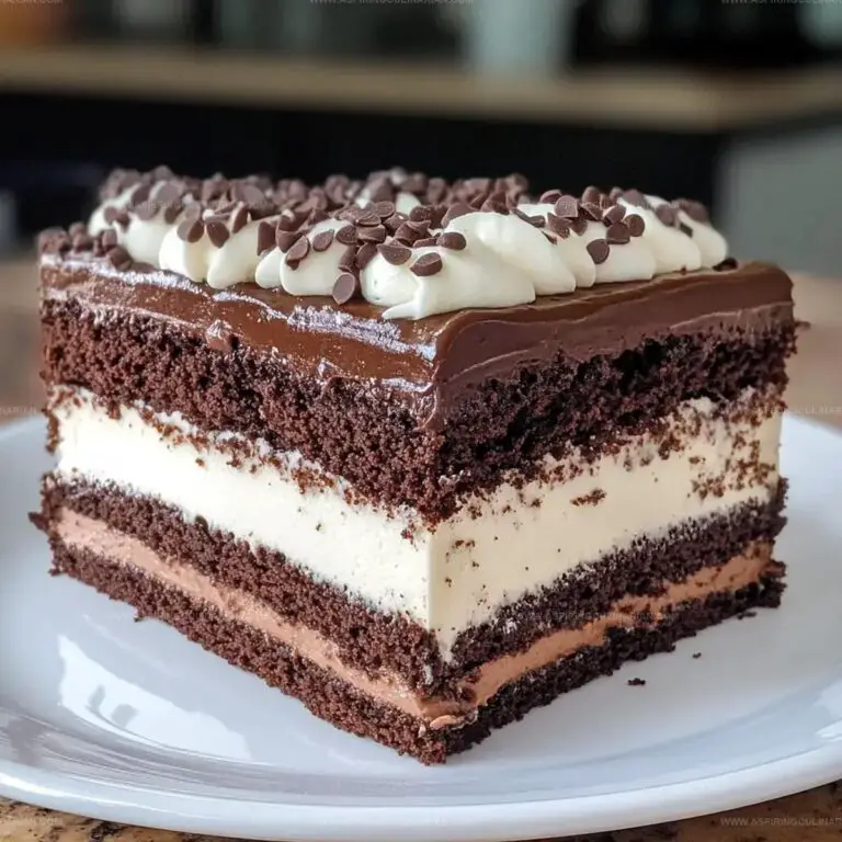 Chocolate Tuxedo Cake Recipe