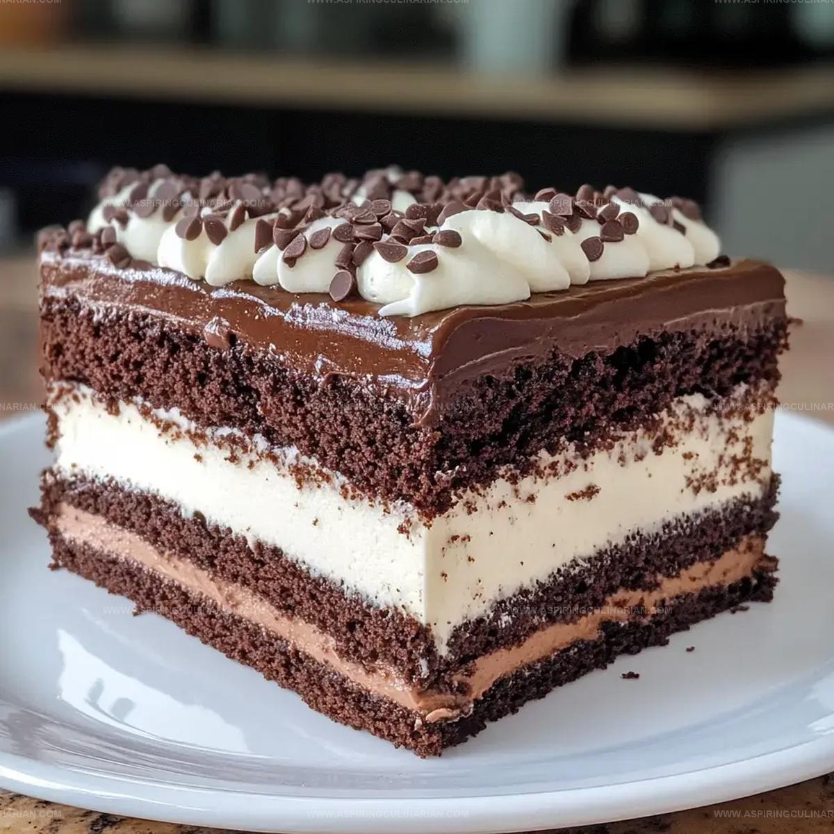 Chocolate Tuxedo Cake Recipe