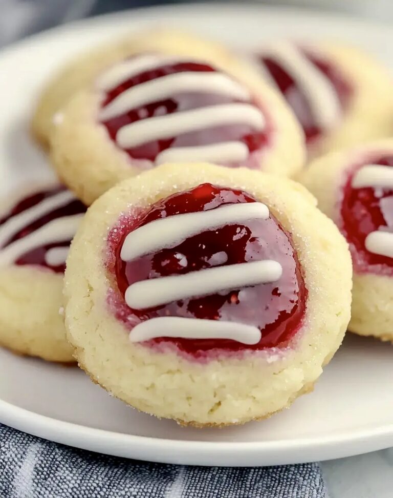 Raspberry Thumbprint Cookies Recipe