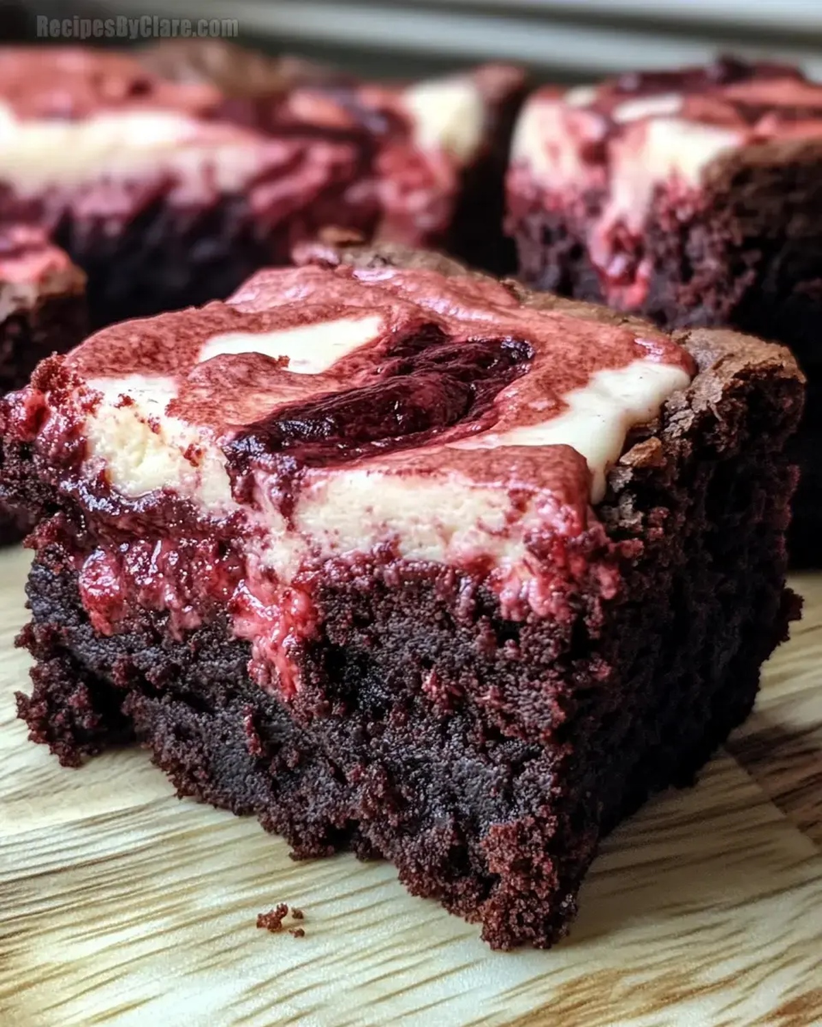 Red Velvet Cheesecake Brownies Recipe