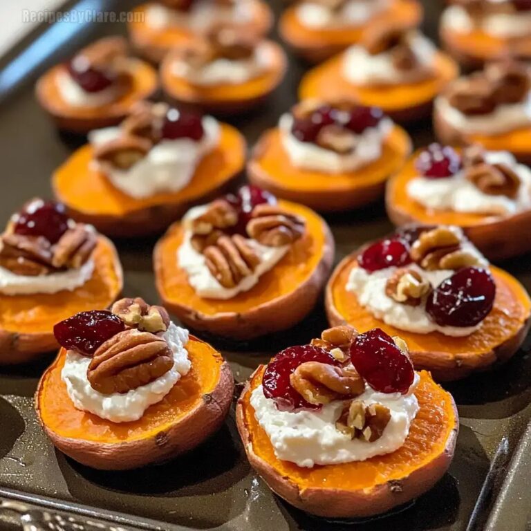 Roasted Sweet Potato Rounds Recipe