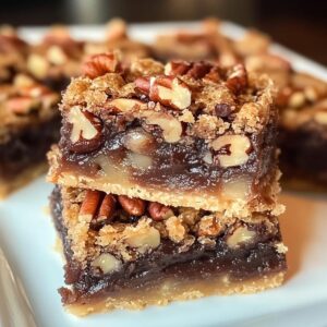 German Chocolate Pecan Pie Bars Recipe