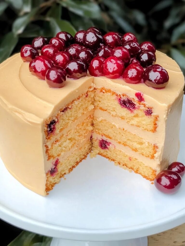 Cranberry Orange Layer Cake Recipe