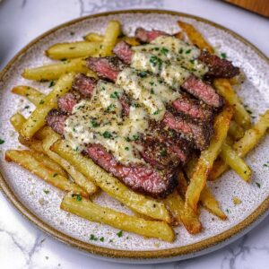 Garlic Parmesan Steak Fries Recipe