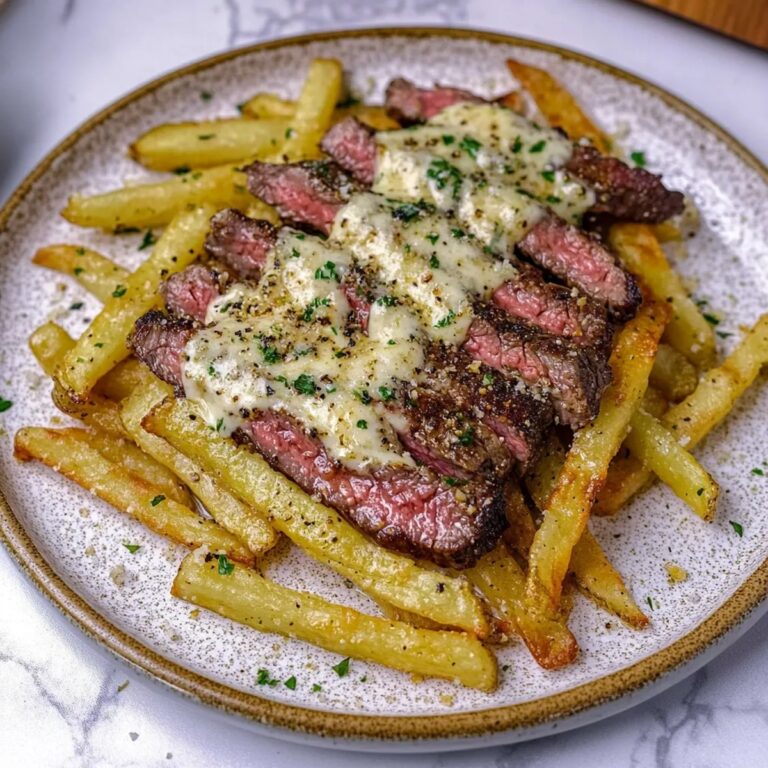 Garlic Parmesan Steak Fries Recipe