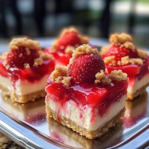 Easy Strawberry Crunch Cheesecake Bites Recipe