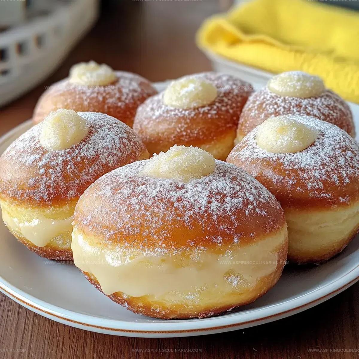 Bavarian Cream Donuts Recipe